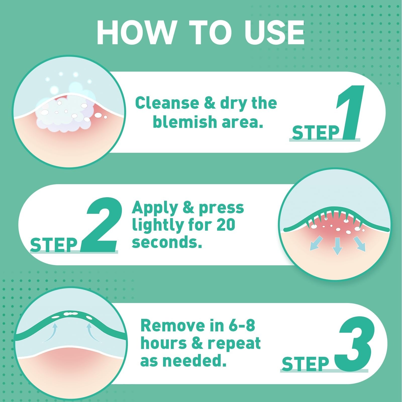 Toneur™ ClearDart Pimple Day Patches